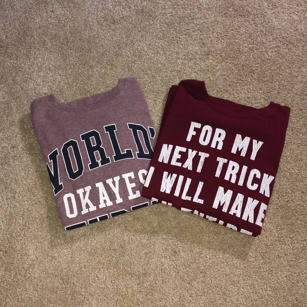 Bundle of Boys Long Sleeve Tees